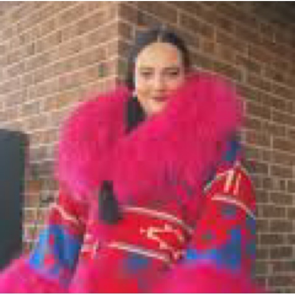 Lindsey Thornburg Gather Smoking Robe - NWT in Box- OS - Picture 7 of 13